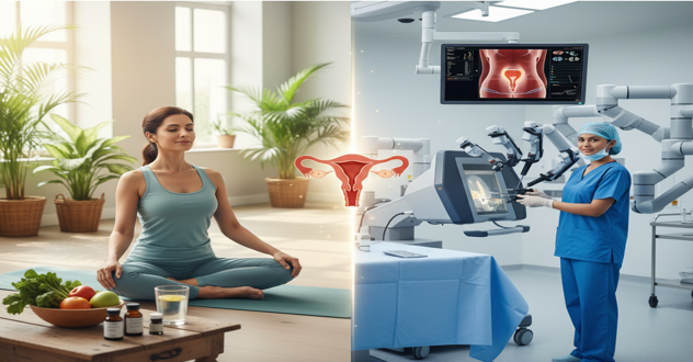 Managing Fibroids Naturally vs Surgically