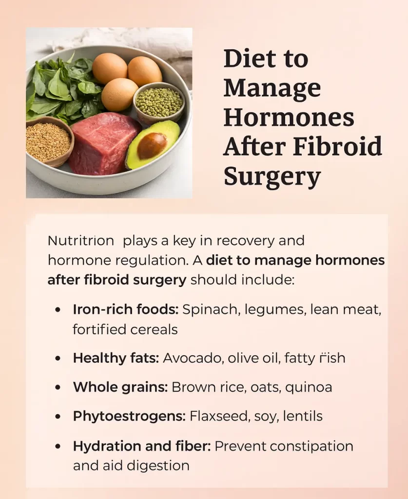 Diet to Manage Hormones After Fibroid Surgery