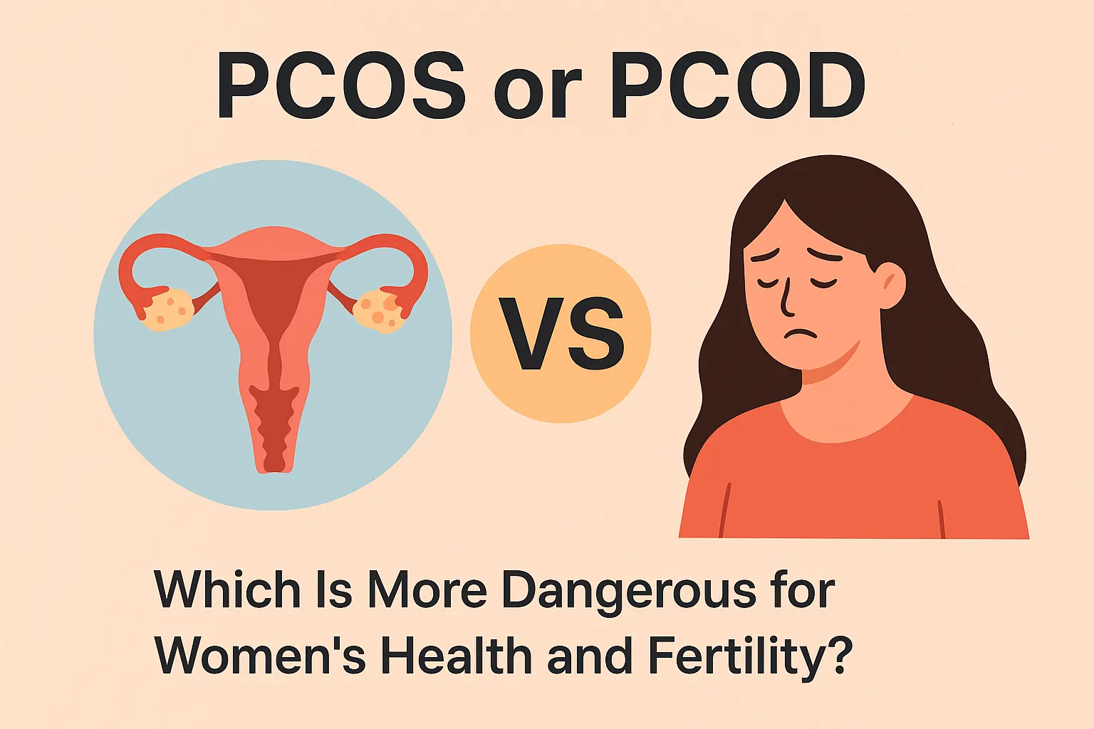PCOS or PCOD Which Is More Dangerous for Women’s Health and Fertility