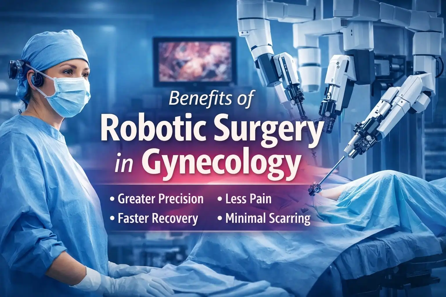 Benefits of Robotic Surgery in Gynecology
