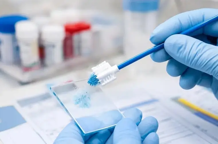 Clinical environment highlighting the importance of gynaecological cancer screening for women