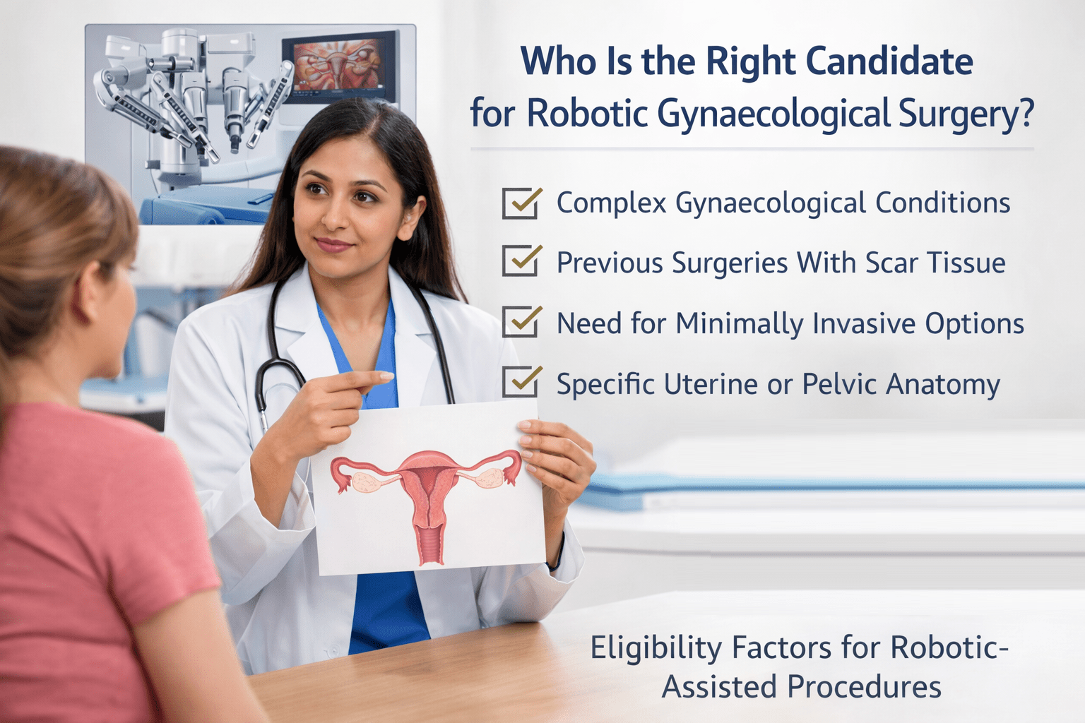 Who Is the Right Candidate for Robotic Gynaecological Surgery? A Clear Patient Guide
