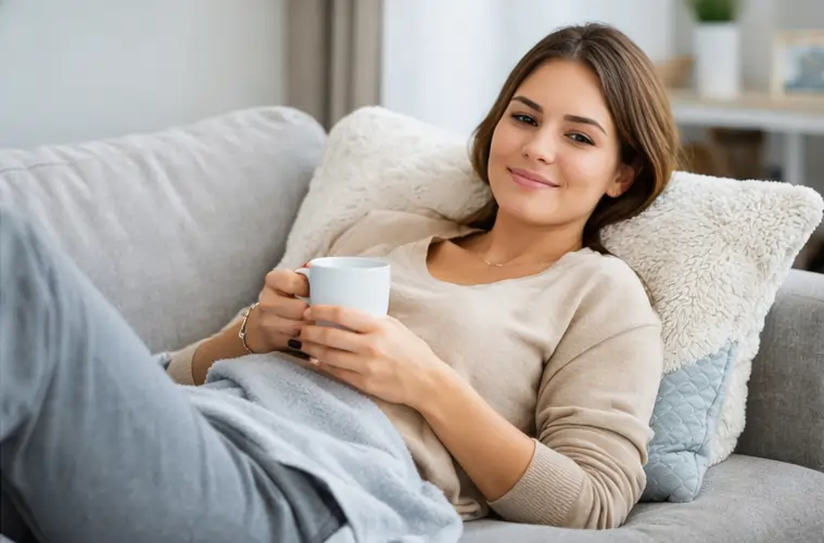 Recovery after ovarian cyst surgery at home