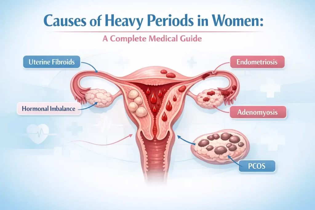 Causes of Heavy Periods in Women