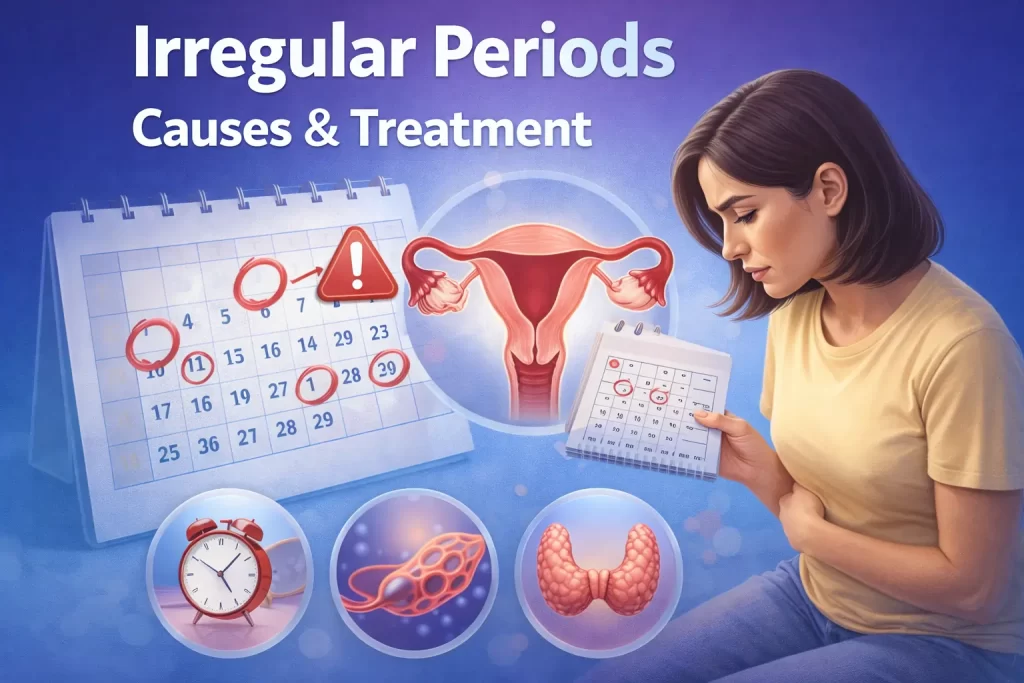Irregular Periods: Causes & Treatment